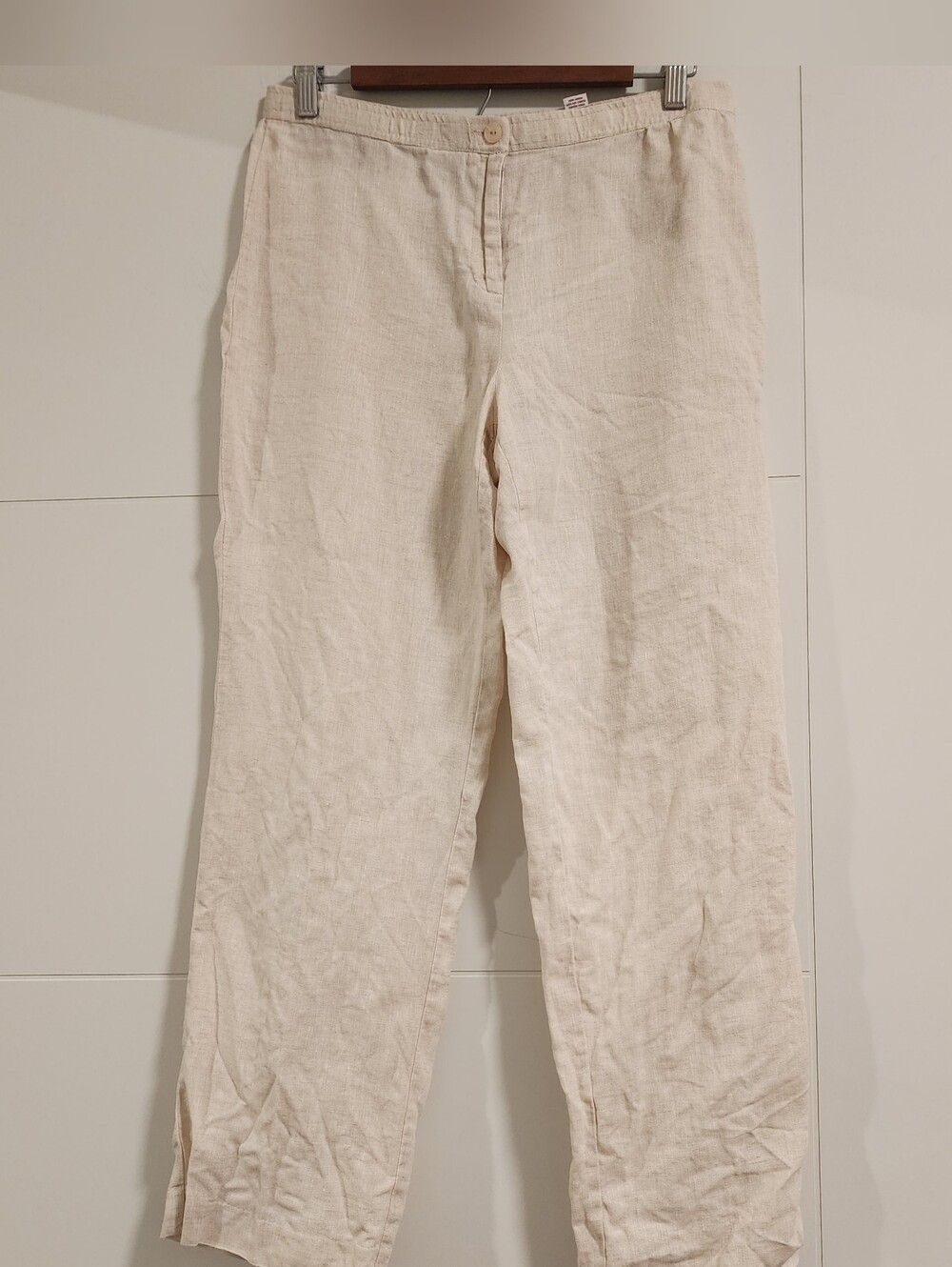 JM Collectiom Petite 100% Linen Pants